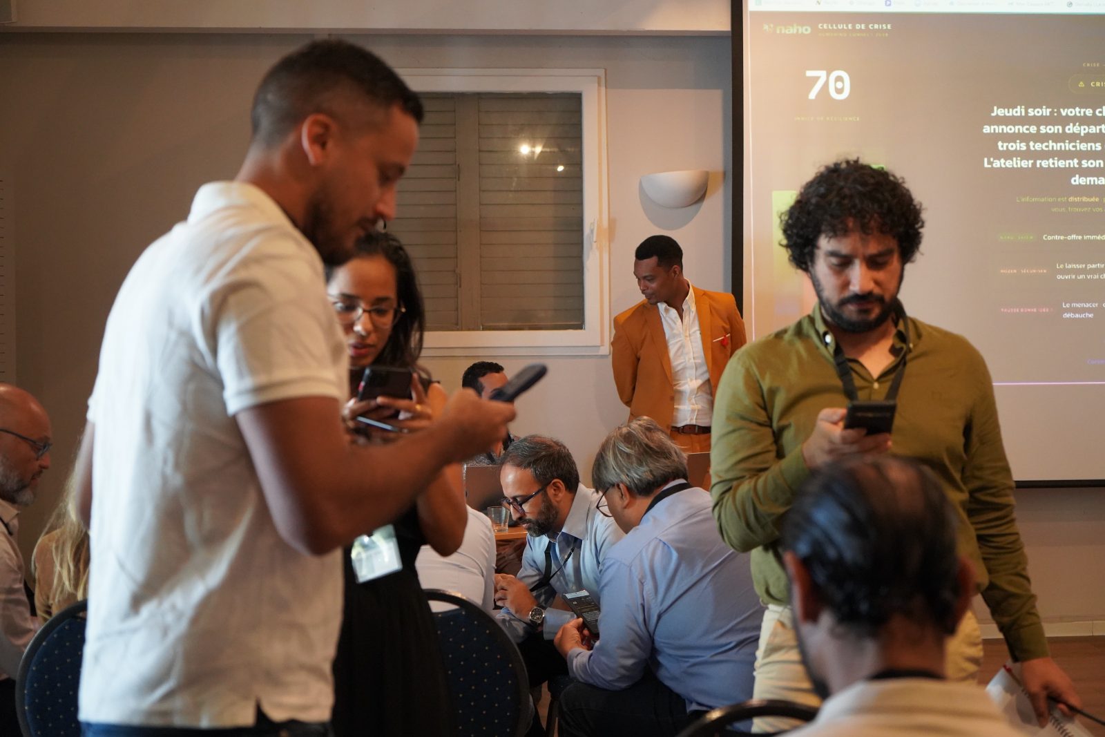 Atelier Humanino Connect — cellule de crise